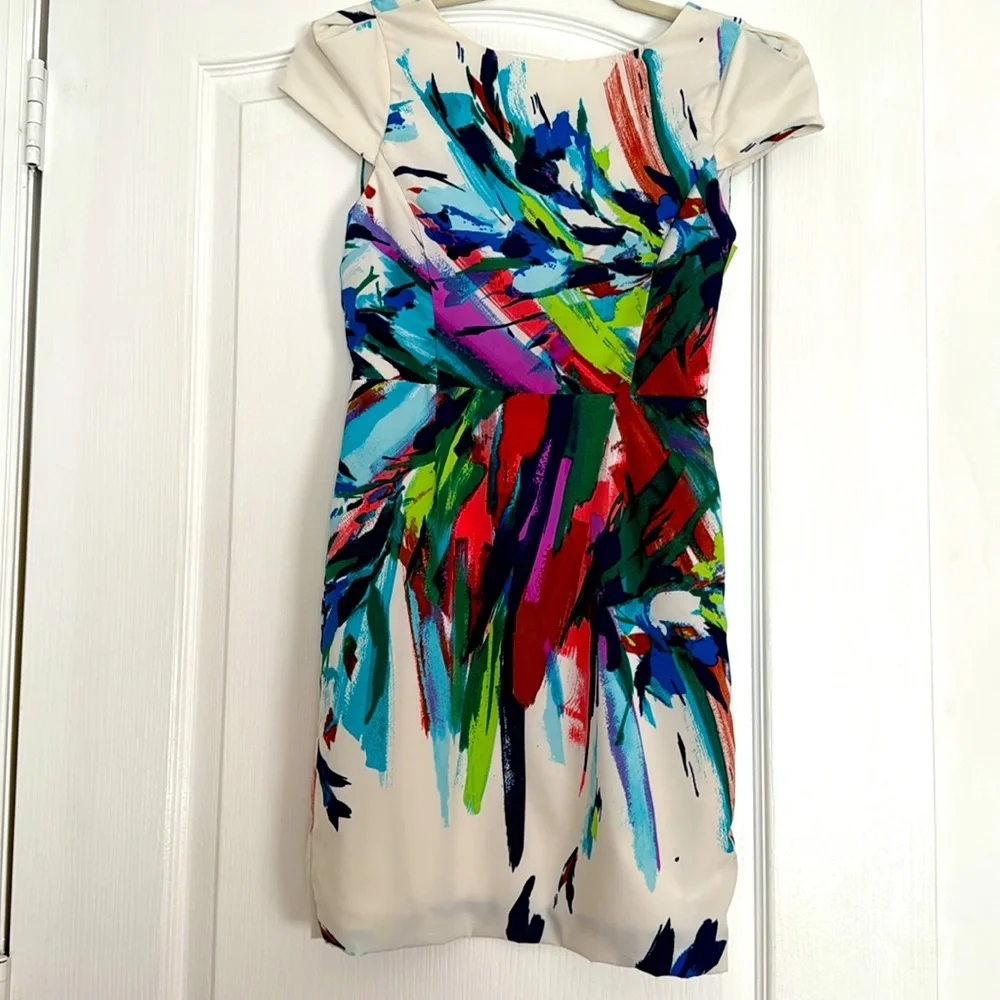 Famous maker, Slate and Willow size 2 low back dress fully lined - Picture 1 of 6
